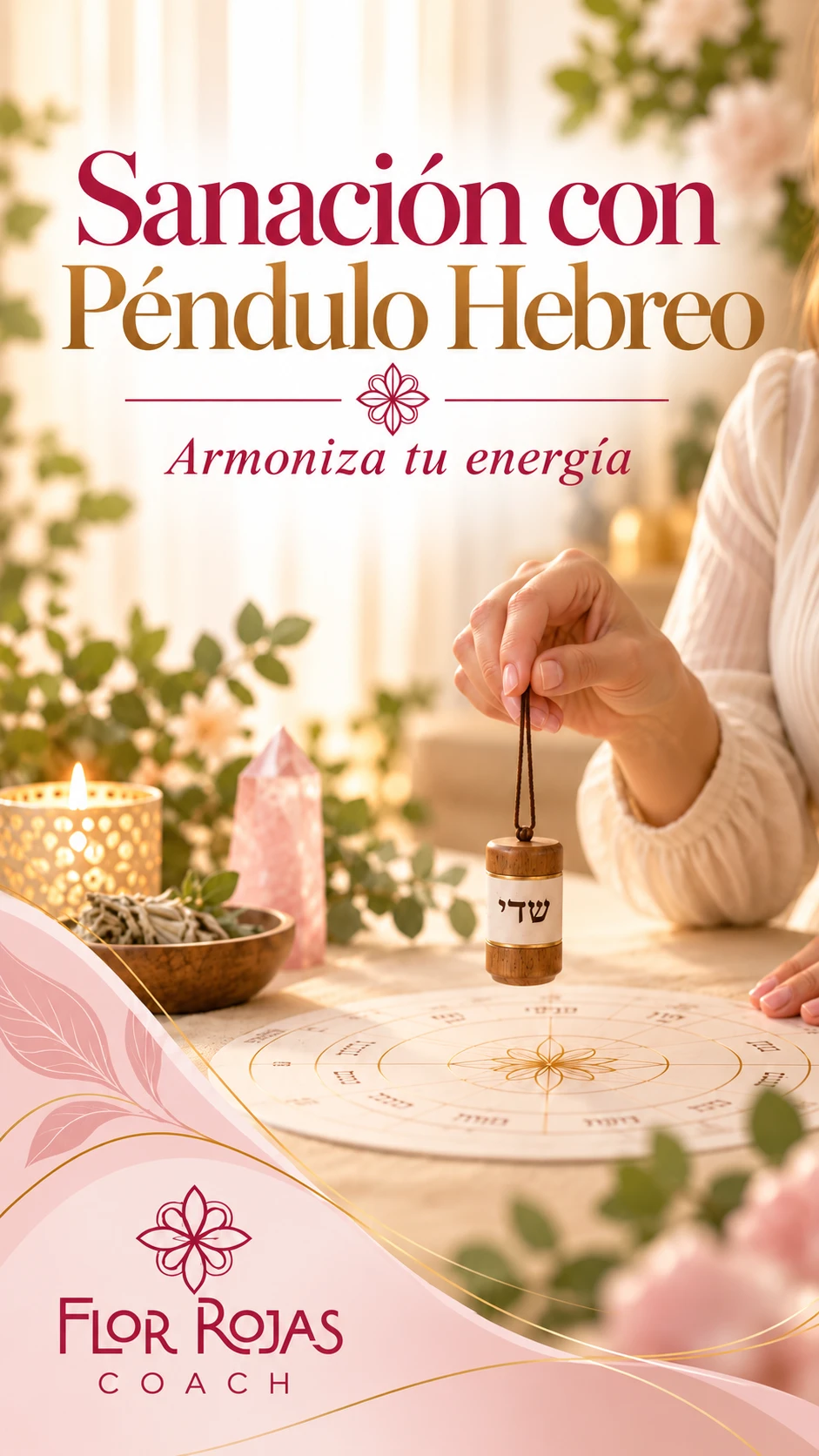 Sanación con Péndulo Hebreo: armoniza tu energía